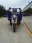 Tricycle s'élevant de cargaison de la roue 150CC de l'adulte 3 de cabine