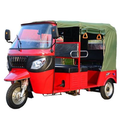 Tricycle de cabine de l'essence 80km/H de Bajaji de taxi de Tuk Tuk